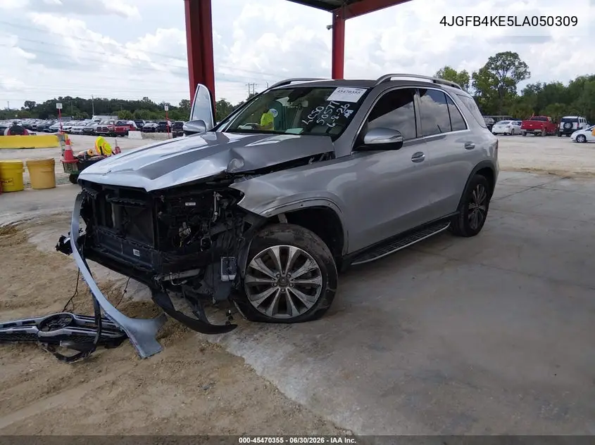2020 Mercedes-Benz Gle 350 4Matic VIN: 4JGFB4KE5LA050309 Lot: 45470355