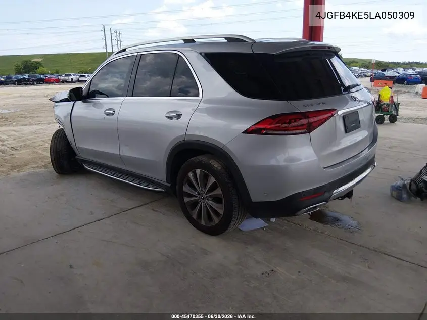 2020 Mercedes-Benz Gle 350 4Matic VIN: 4JGFB4KE5LA050309 Lot: 45470355