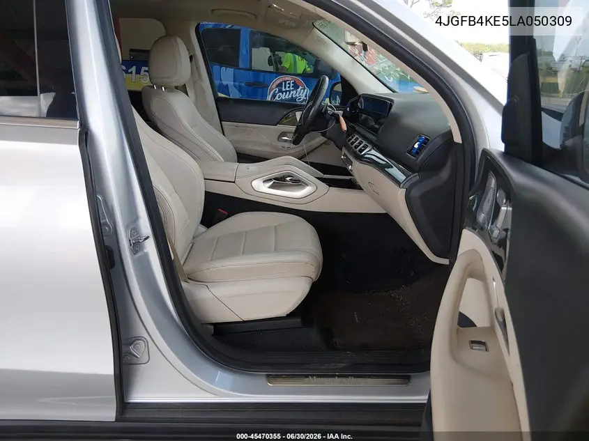 2020 Mercedes-Benz Gle 350 4Matic VIN: 4JGFB4KE5LA050309 Lot: 45470355