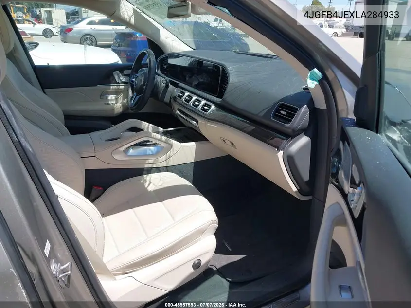 2020 Mercedes-Benz Gle 350 VIN: 4JGFB4JEXLA284933 Lot: 45557553