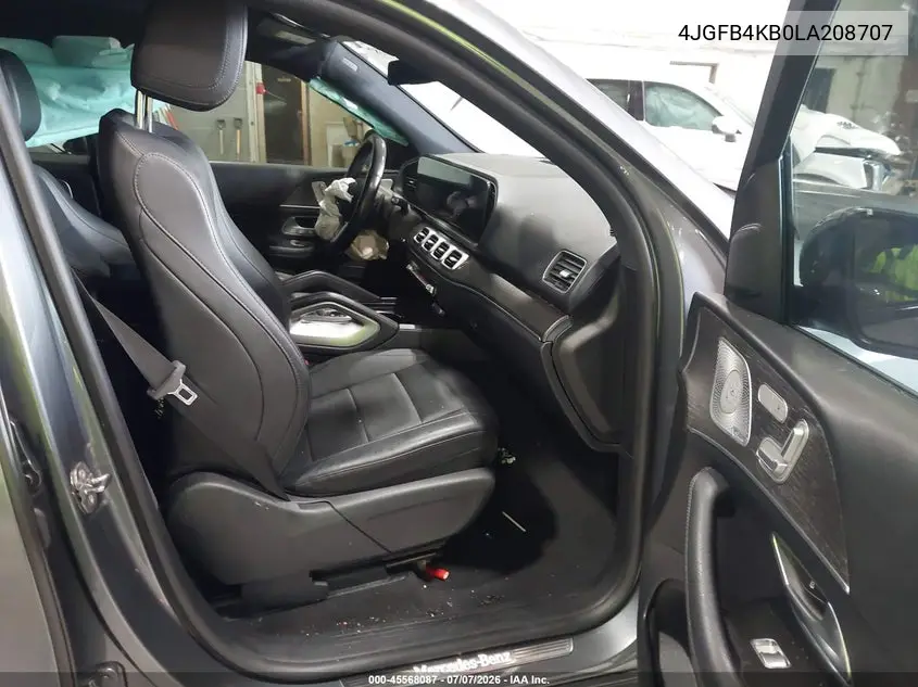 2020 Mercedes-Benz Gle 350 4Matic VIN: 4JGFB4KB0LA208707 Lot: 45568087