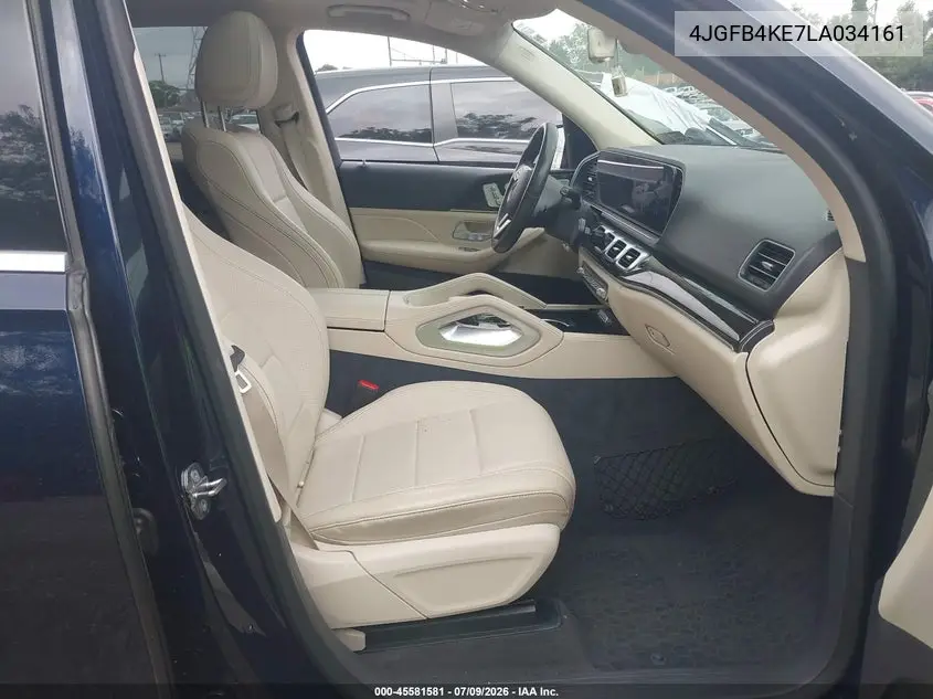 2020 Mercedes-Benz Gle 350 4Matic VIN: 4JGFB4KE7LA034161 Lot: 45581581