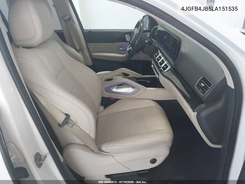 2020 Mercedes-Benz Gle 350 VIN: 4JGFB4JB5LA151535 Lot: 45582013
