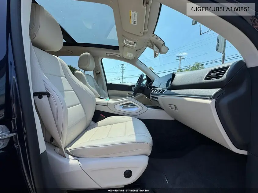 2020 Mercedes-Benz Gle 350 VIN: 4JGFB4JB5LA160851 Lot: 60841366