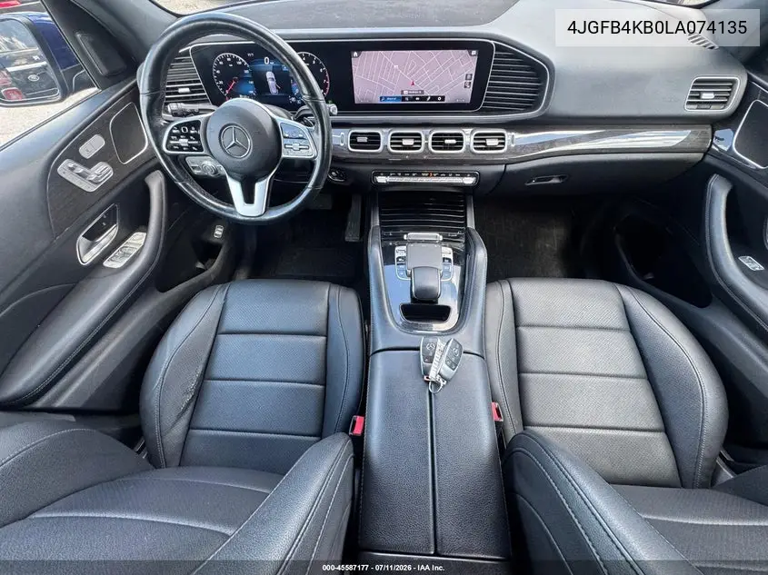 2020 Mercedes-Benz Gle 350 4Matic VIN: 4JGFB4KB0LA074135 Lot: 61219546