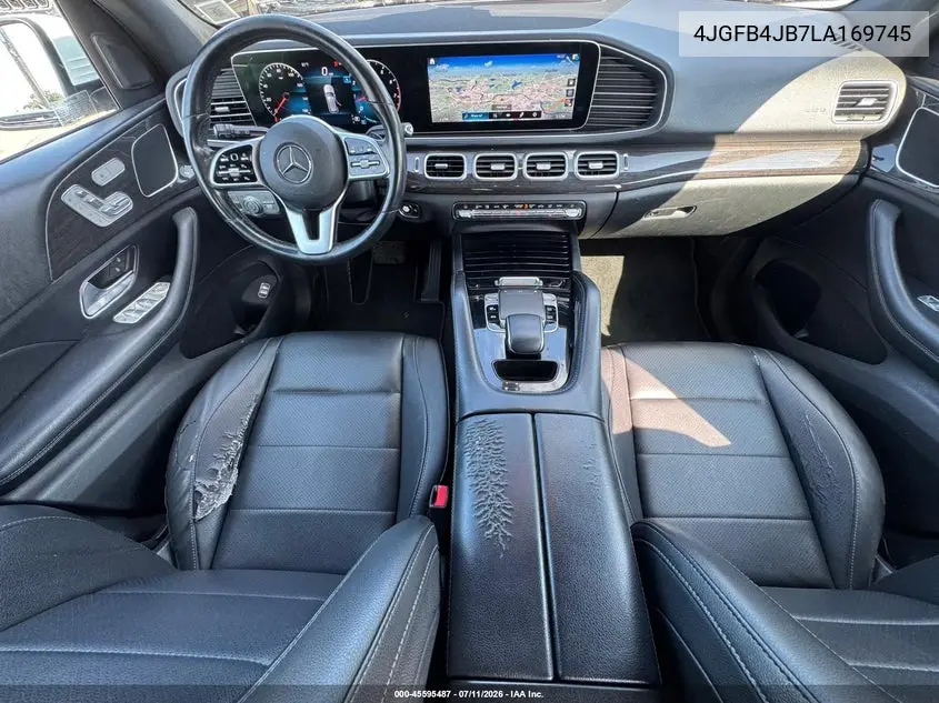 2020 Mercedes-Benz Gle 350 VIN: 4JGFB4JB7LA169745 Lot: 61224876