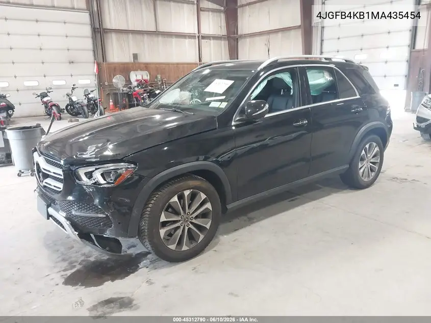 2021 Mercedes-Benz Gle 350 4Matic VIN: 4JGFB4KB1MA435454 Lot: 45312790