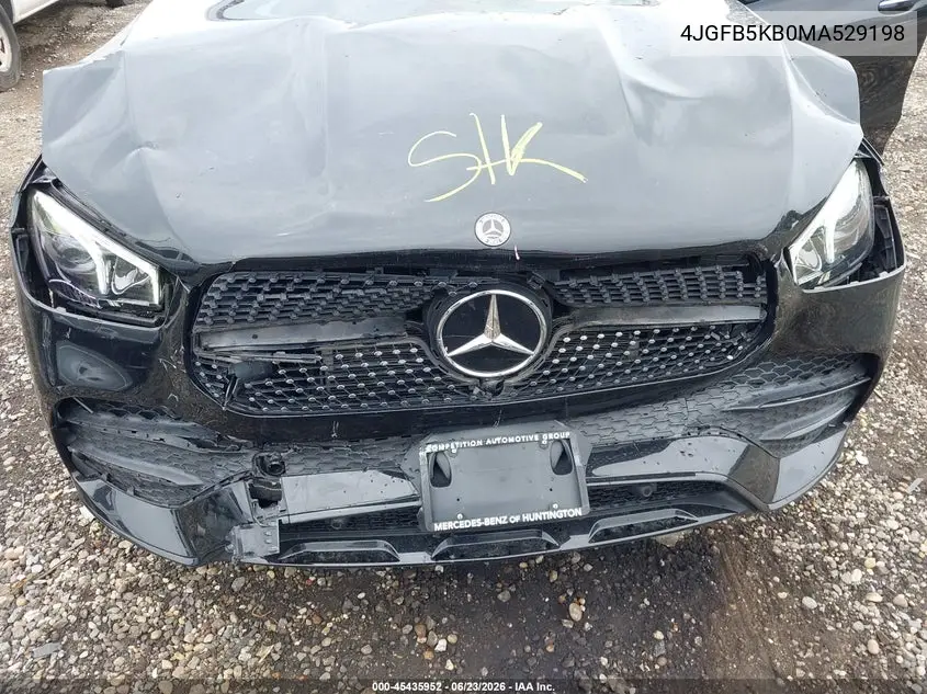 2021 Mercedes-Benz Gle 450 4Matic VIN: 4JGFB5KB0MA529198 Lot: 45435952