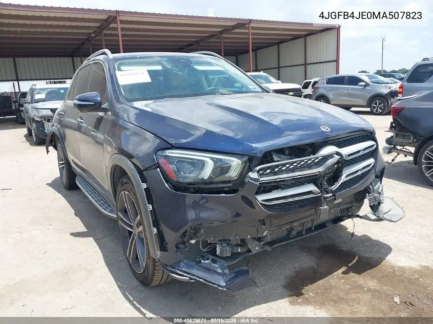 2021 Mercedes-Benz Gle 350 VIN: 4JGFB4JE0MA507823 Lot: 45629871
