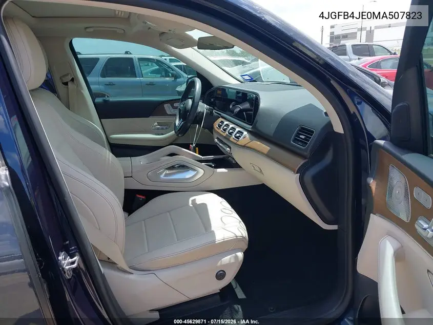 2021 Mercedes-Benz Gle 350 VIN: 4JGFB4JE0MA507823 Lot: 45629871