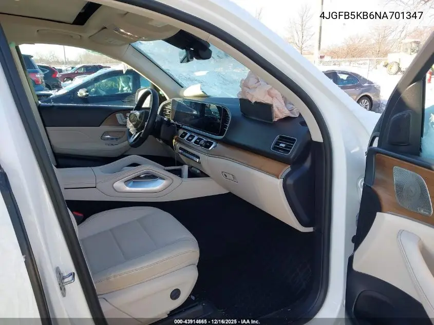 4JGFB5KB6NA701347 2022 Mercedes-Benz Gle 450 4Matic