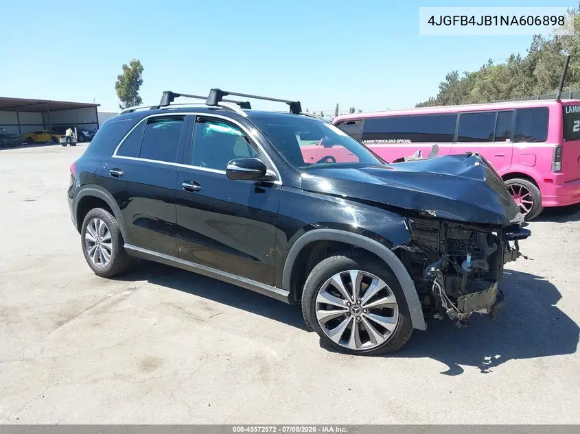 2022 Mercedes-Benz Gle 350 VIN: 4JGFB4JB1NA606898 Lot: 45572572
