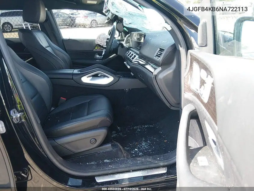 2022 Mercedes-Benz Gle 350 4Matic VIN: 4JGFB4KB6NA722113 Lot: 45580899