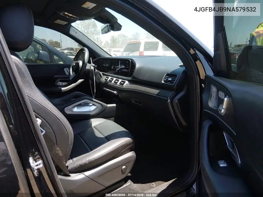 2022 Mercedes-Benz Gle 350 VIN: 4JGFB4JB9NA579532 Lot: 45625580