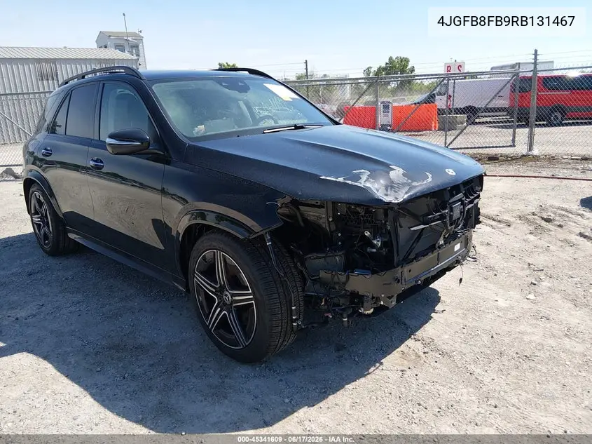 2024 Mercedes-Benz Gle 580 4Matic VIN: 4JGFB8FB9RB131467 Lot: 45341609