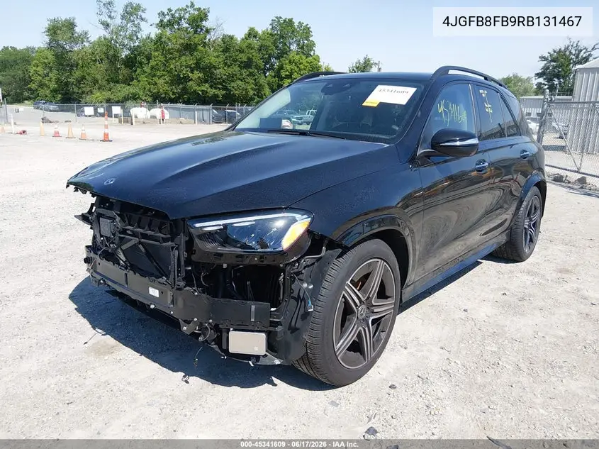 2024 Mercedes-Benz Gle 580 4Matic VIN: 4JGFB8FB9RB131467 Lot: 45341609