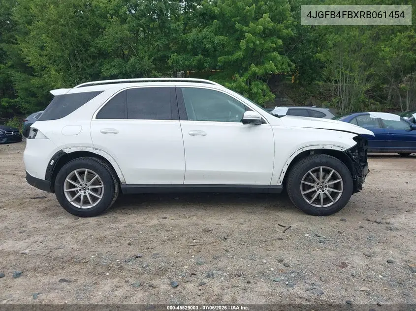 2024 Mercedes-Benz Gle 350 4Matic VIN: 4JGFB4FBXRB061454 Lot: 45529003