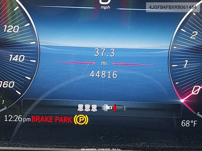 2024 Mercedes-Benz Gle 350 4Matic VIN: 4JGFB4FBXRB061454 Lot: 45529003