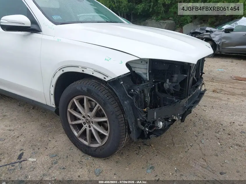 2024 Mercedes-Benz Gle 350 4Matic VIN: 4JGFB4FBXRB061454 Lot: 45529003