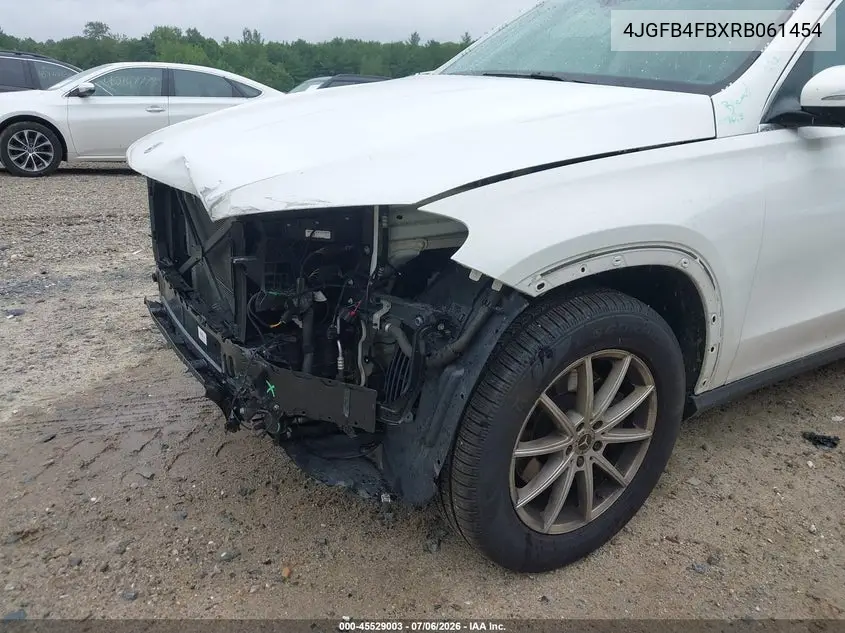 2024 Mercedes-Benz Gle 350 4Matic VIN: 4JGFB4FBXRB061454 Lot: 45529003