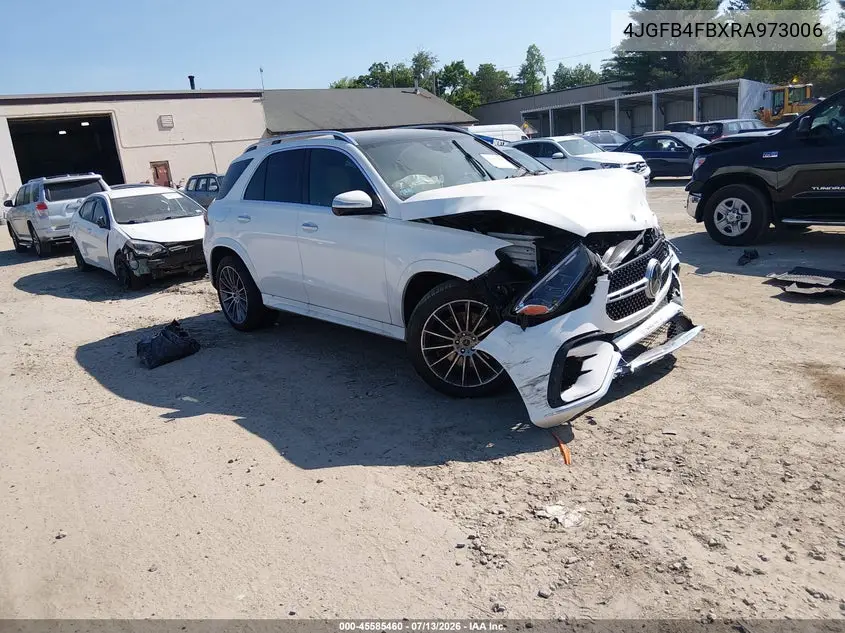 2024 Mercedes-Benz Gle 350 4Matic VIN: 4JGFB4FBXRA973006 Lot: 45585460