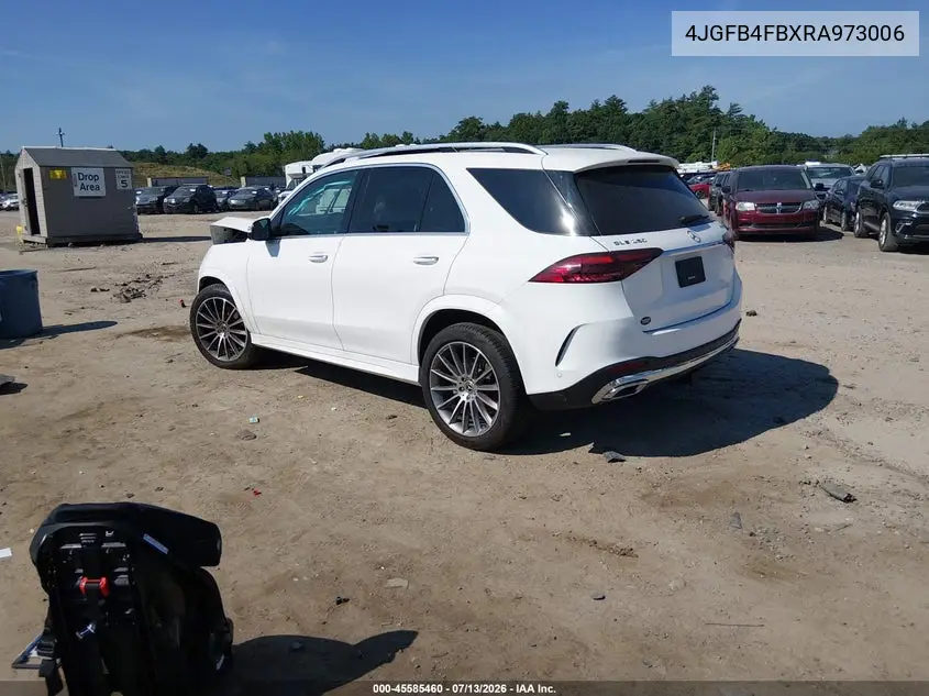2024 Mercedes-Benz Gle 350 4Matic VIN: 4JGFB4FBXRA973006 Lot: 45585460