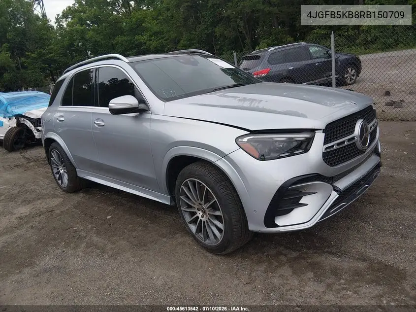2024 Mercedes-Benz Gle 450 4Matic VIN: 4JGFB5KB8RB150709 Lot: 45613542