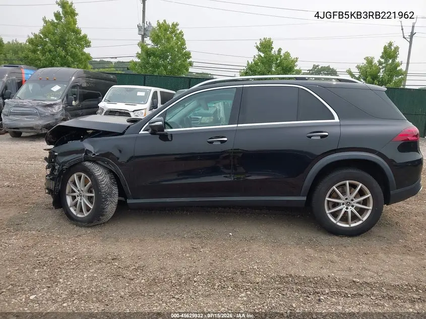 2024 Mercedes-Benz Gle 450 4Matic VIN: 4JGFB5KB3RB221962 Lot: 45629932