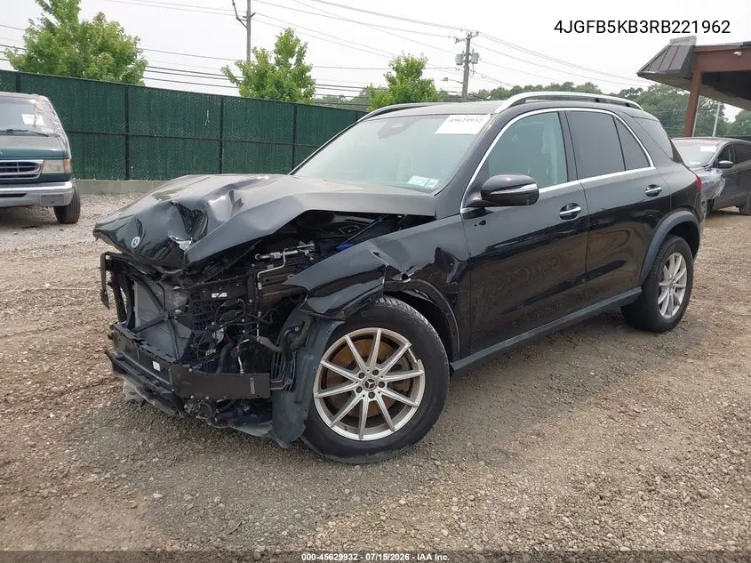 2024 Mercedes-Benz Gle 450 4Matic VIN: 4JGFB5KB3RB221962 Lot: 45629932