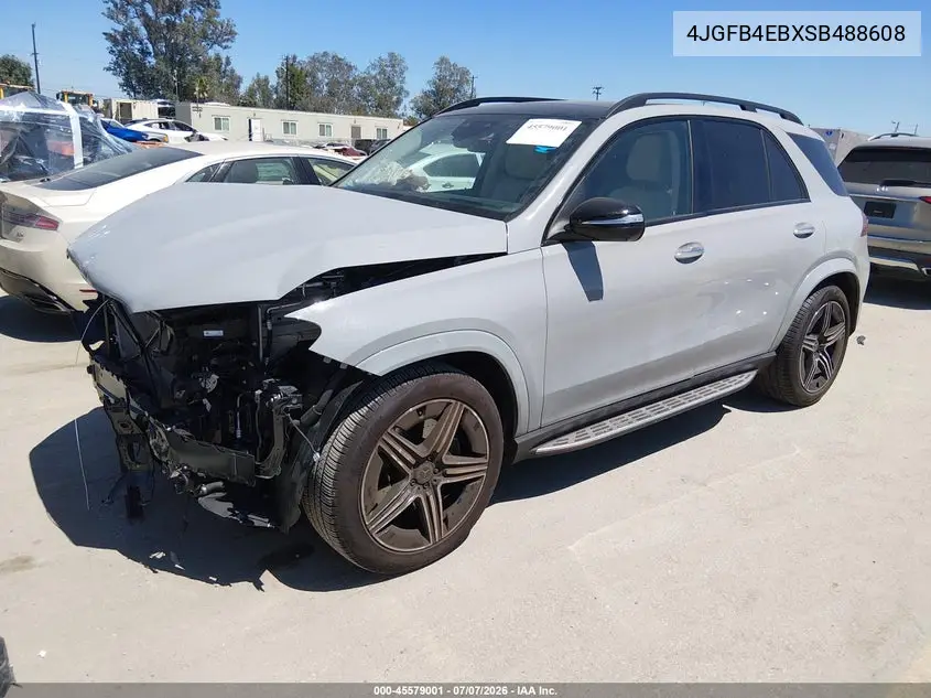 2025 Mercedes-Benz Gle 350 VIN: 4JGFB4EBXSB488608 Lot: 45579001