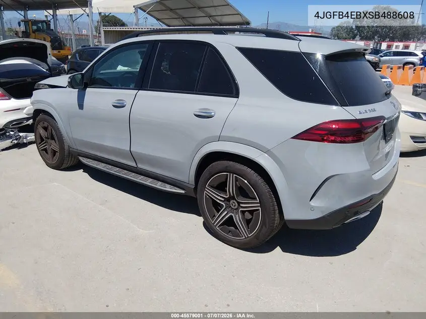 2025 Mercedes-Benz Gle 350 VIN: 4JGFB4EBXSB488608 Lot: 45579001