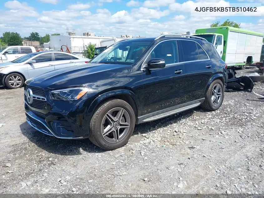2026 Mercedes-Benz Gle 450 4Matic VIN: 4JGFB5KB5TB510462 Lot: 45565283