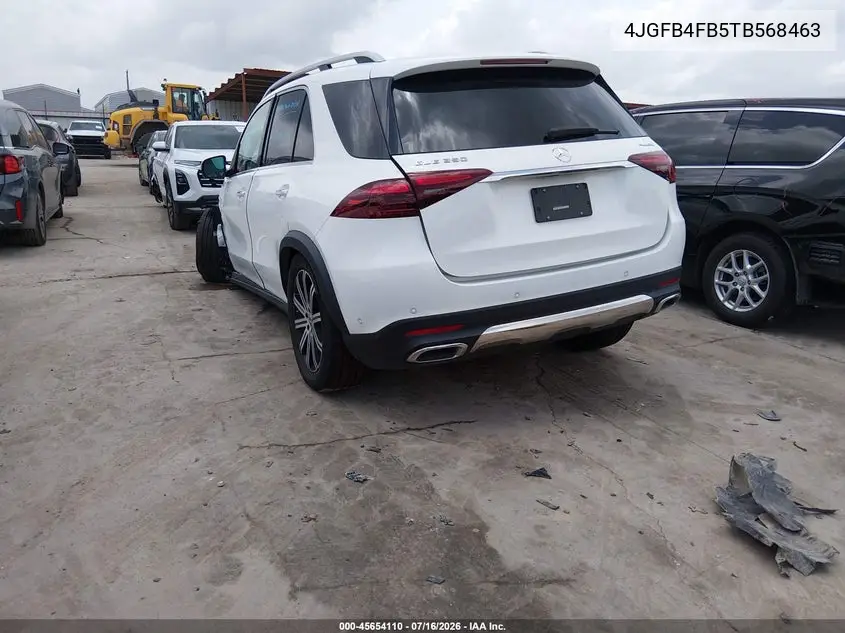 2026 Mercedes-Benz Gle 350 VIN: 4JGFB4FB5TB568463 Lot: 45654110