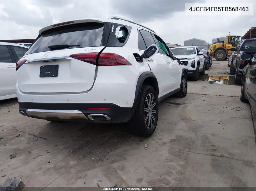 2026 Mercedes-Benz Gle 350 VIN: 4JGFB4FB5TB568463 Lot: 45654110