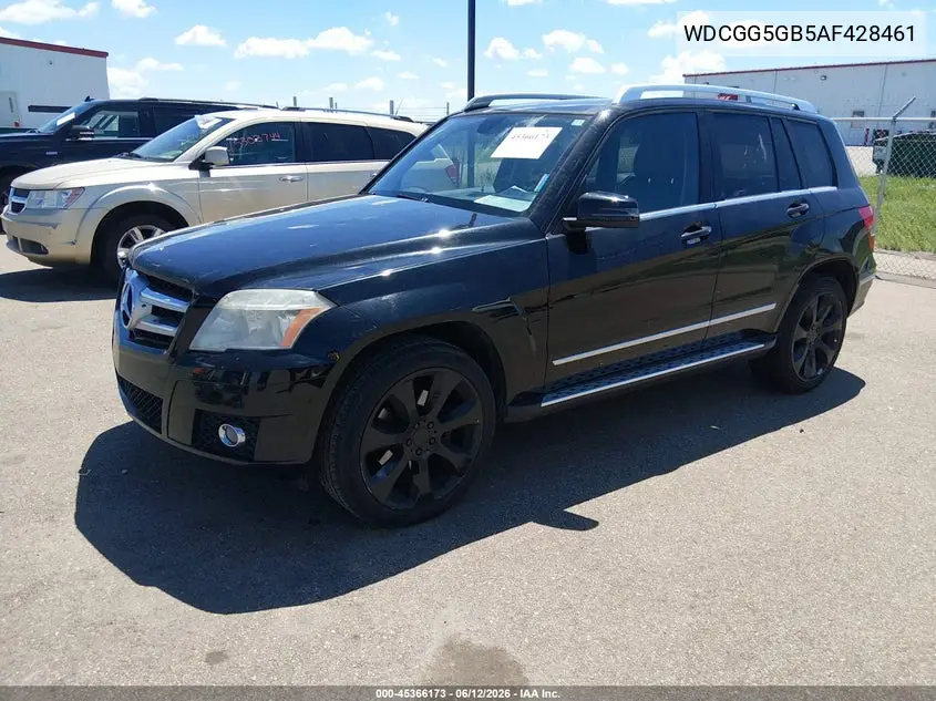 2010 Mercedes-Benz Glk 350 VIN: WDCGG5GB5AF428461 Lot: 45366173