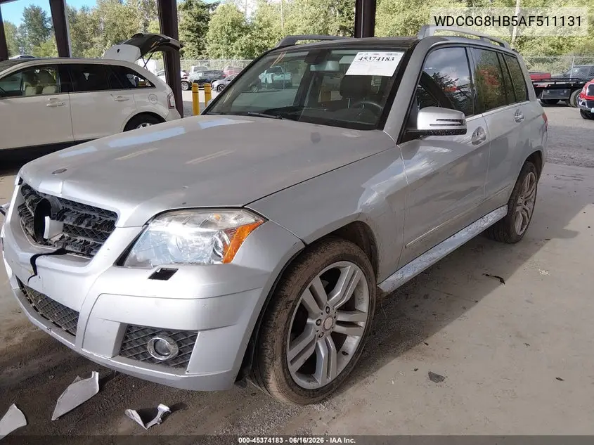 2010 Mercedes-Benz Glk 350 4Matic VIN: WDCGG8HB5AF511131 Lot: 45374183
