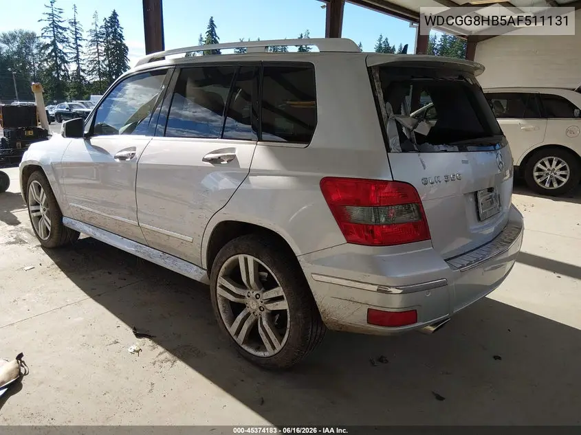 2010 Mercedes-Benz Glk 350 4Matic VIN: WDCGG8HB5AF511131 Lot: 45374183