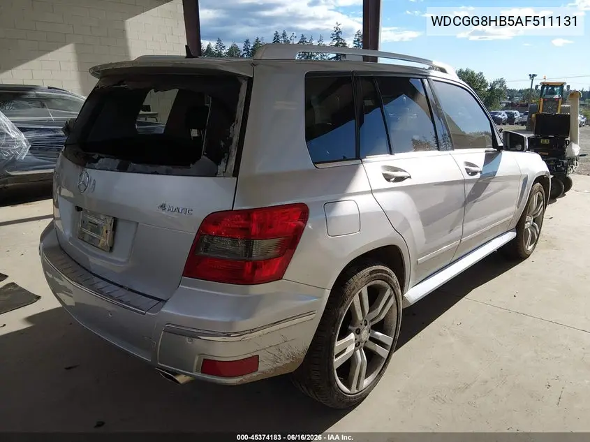 2010 Mercedes-Benz Glk 350 4Matic VIN: WDCGG8HB5AF511131 Lot: 45374183