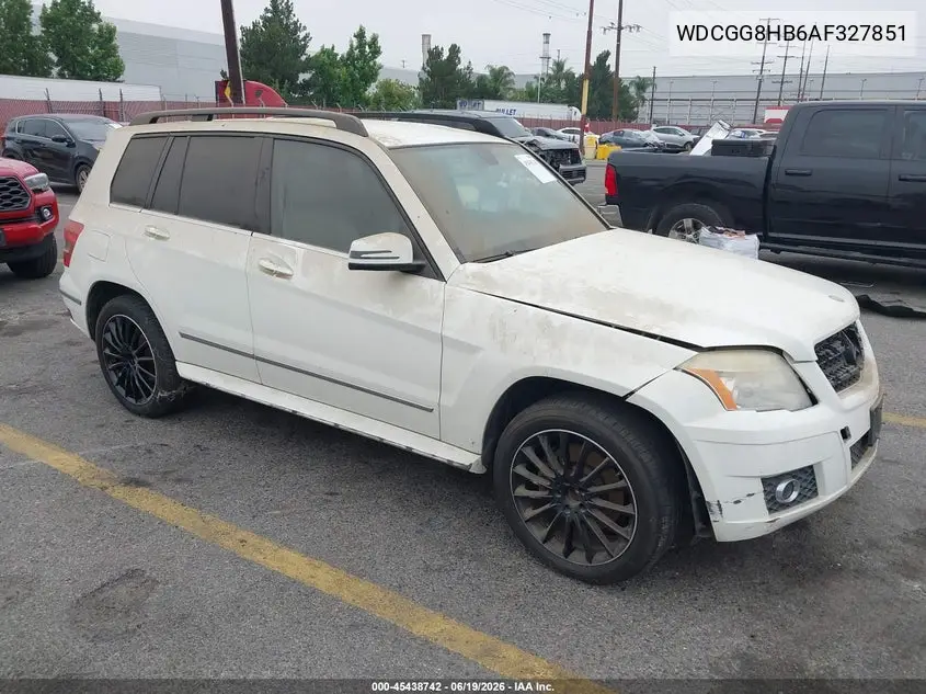 2010 Mercedes-Benz Glk 350 4Matic VIN: WDCGG8HB6AF327851 Lot: 45438742