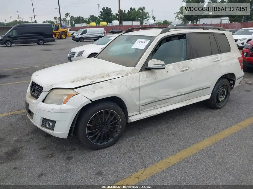 2010 Mercedes-Benz Glk 350 4Matic VIN: WDCGG8HB6AF327851 Lot: 45438742