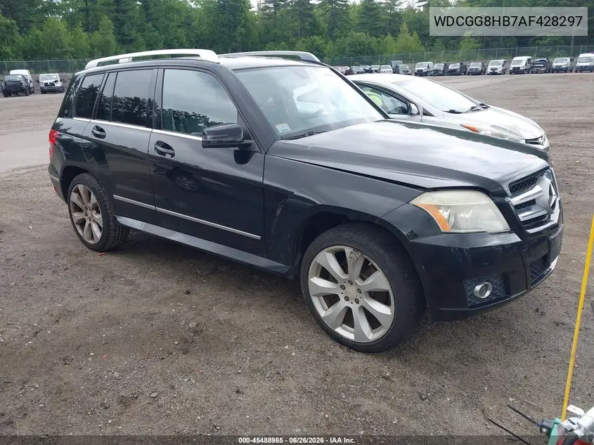 2010 Mercedes-Benz Glk 350 4Matic VIN: WDCGG8HB7AF428297 Lot: 45488985