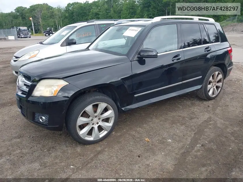 2010 Mercedes-Benz Glk 350 4Matic VIN: WDCGG8HB7AF428297 Lot: 45488985