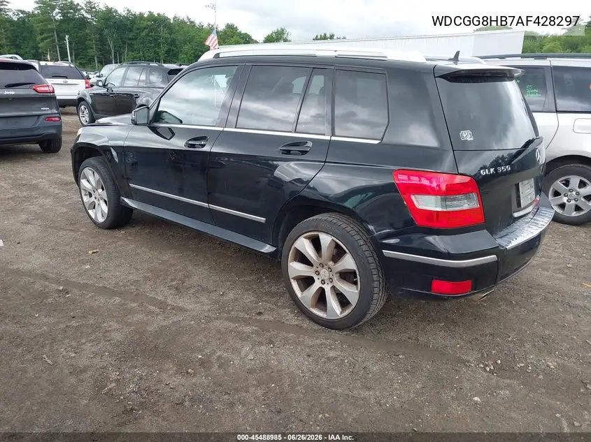 2010 Mercedes-Benz Glk 350 4Matic VIN: WDCGG8HB7AF428297 Lot: 45488985