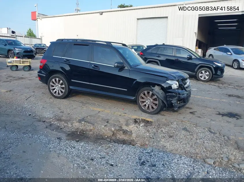 2010 Mercedes-Benz Glk 350 VIN: WDCGG5GB3AF415854 Lot: 45536669