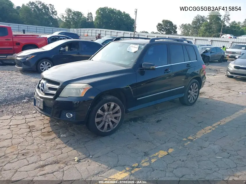 2010 Mercedes-Benz Glk 350 VIN: WDCGG5GB3AF415854 Lot: 45536669