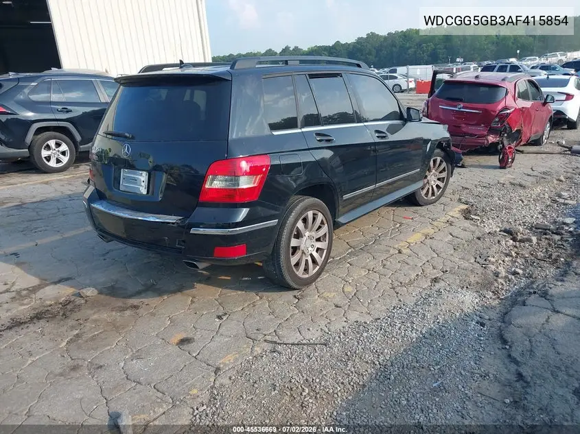 2010 Mercedes-Benz Glk 350 VIN: WDCGG5GB3AF415854 Lot: 45536669