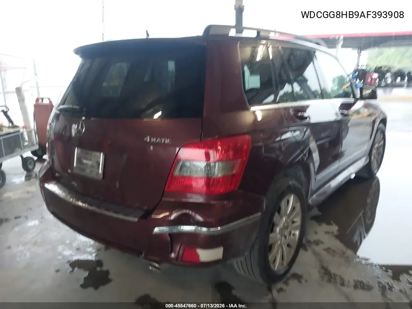 2010 Mercedes-Benz Glk 350 4Matic VIN: WDCGG8HB9AF393908 Lot: 45547660