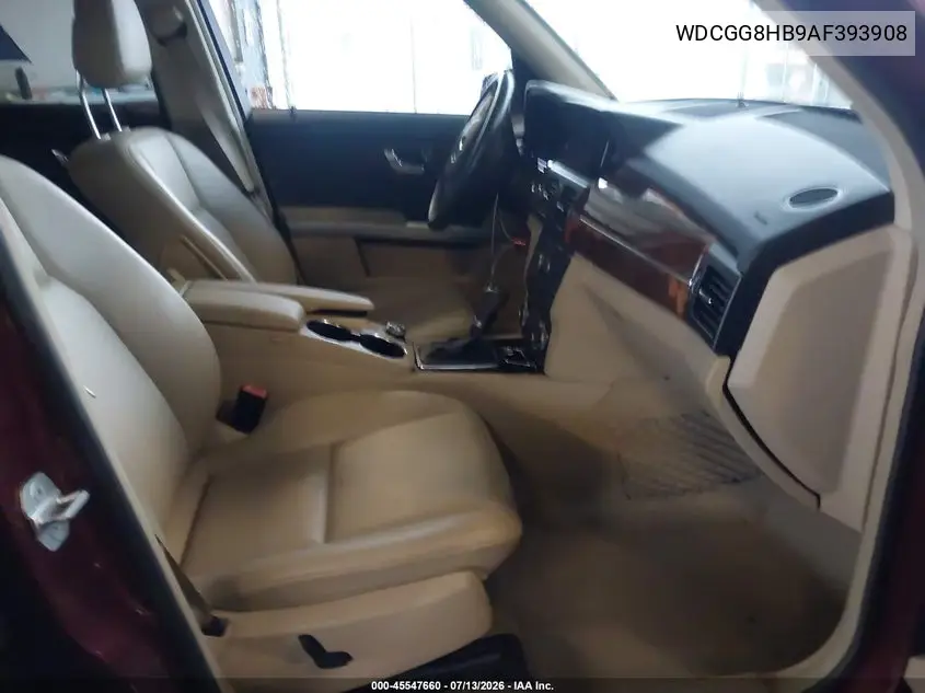 2010 Mercedes-Benz Glk 350 4Matic VIN: WDCGG8HB9AF393908 Lot: 45547660
