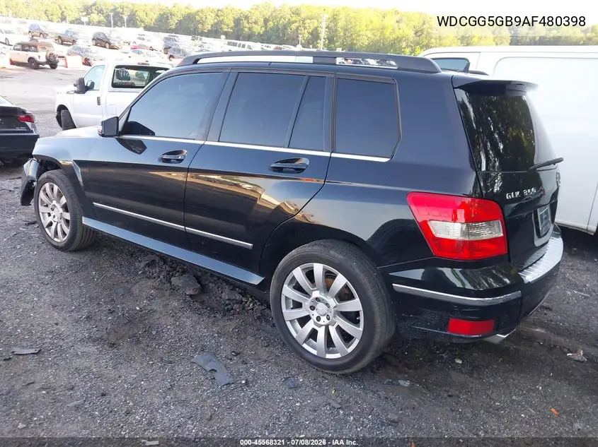 2010 Mercedes-Benz Glk 350 VIN: WDCGG5GB9AF480398 Lot: 45568321