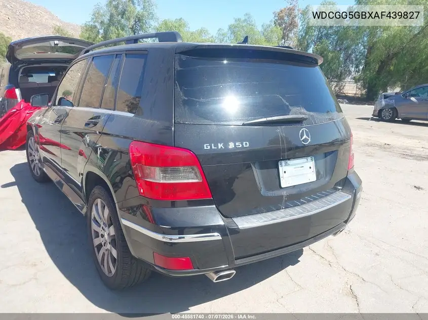 2010 Mercedes-Benz Glk 350 VIN: WDCGG5GBXAF439827 Lot: 45581740